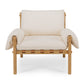 Retreat Armchair White Boucle