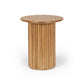 Rho Side Table 50rd (Natural Oak)