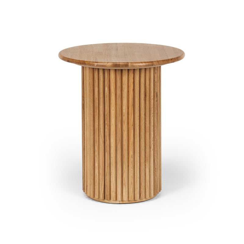 Rho Side Table 50rd (Natural Oak)