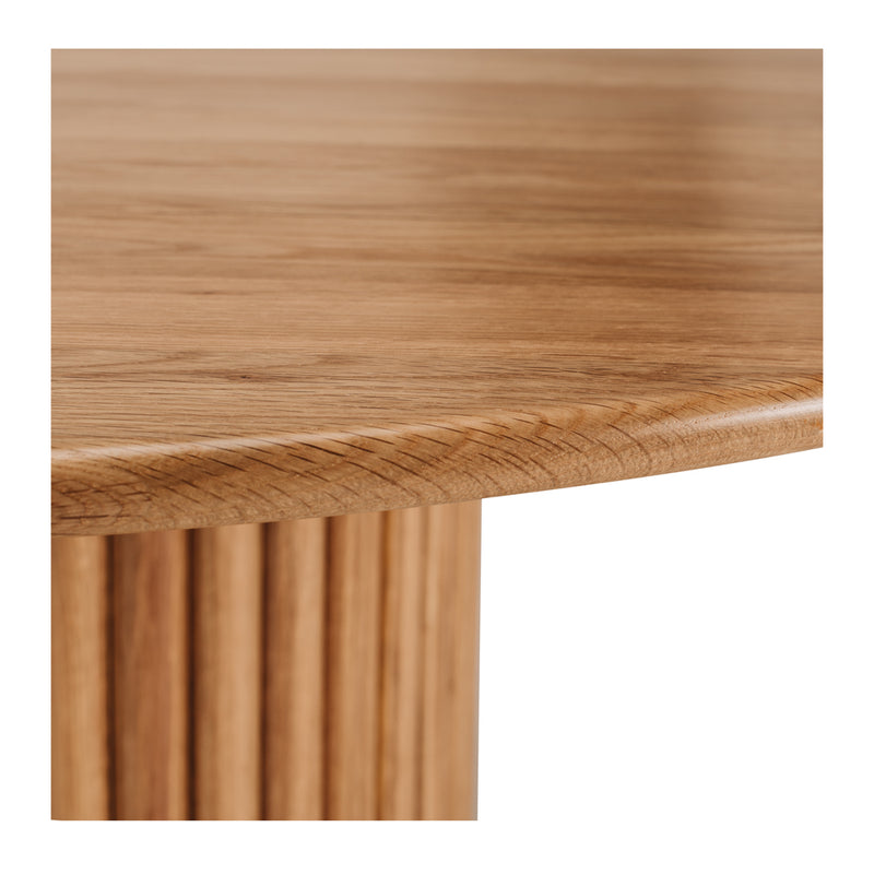 Rho Side Table 50rd (Natural Oak)