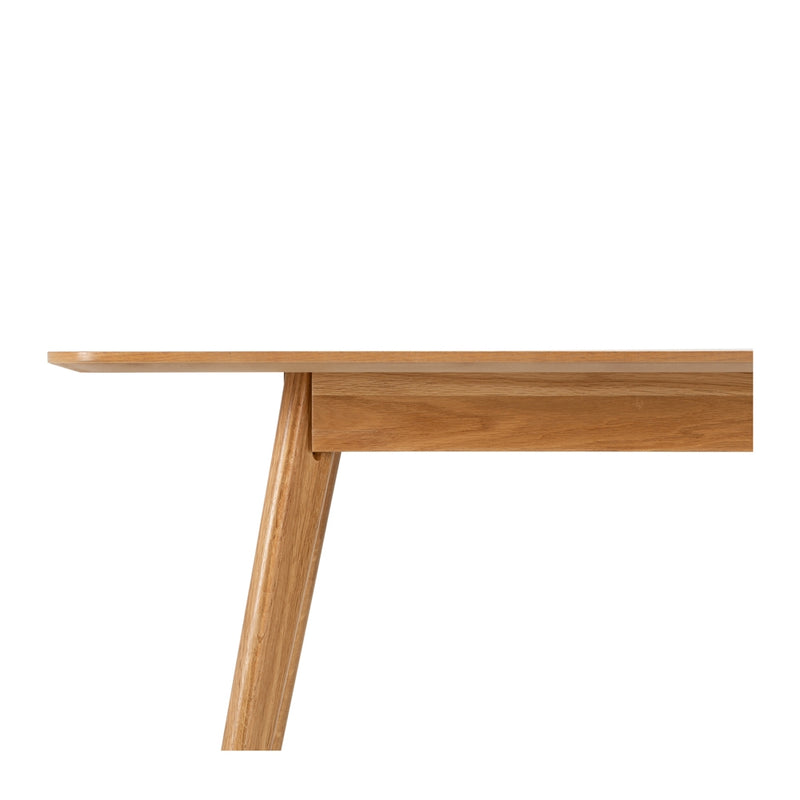 Radius Dining Table 160x80 (Oak Top)