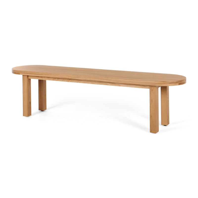 ARC Dining Table 200 (Natural Oak) - FLOOR MODEL + x1 Bench + x4 Wagner Chairs! - PACKAGE DEAL!