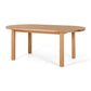 ARC Dining Table 200 (Natural Oak) - FLOOR MODEL + x1 Bench + x4 Wagner Chairs! - PACKAGE DEAL!