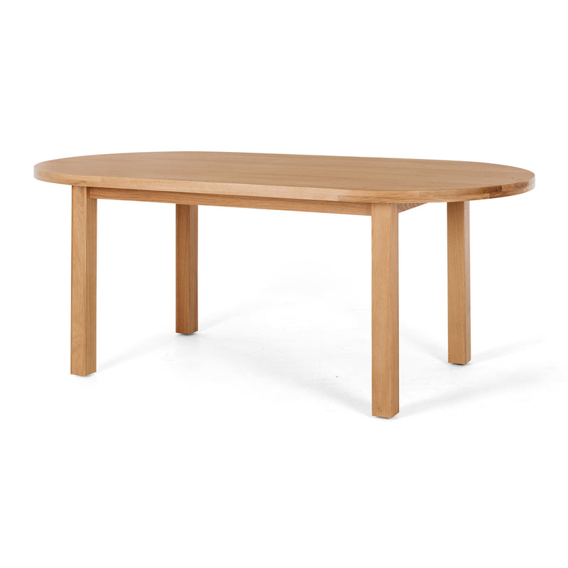 ARC Dining Table 200 (Natural Oak) - FLOOR MODEL + x1 Bench + x4 Wagner Chairs! - PACKAGE DEAL!