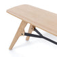 Package Deal! - Radius Dining Table 160x80 - SLIGHT SECOND + x2 Flow Benches