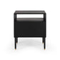 Dawn Bedside (Black) 1 drawer