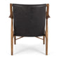 Finn Armchair Black Wax Leather