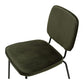 Clyde Dining Chair Olive Velvet