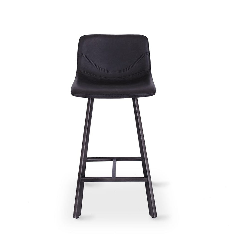 Rustic Barstool Vintage Grey PU