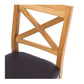 Salisbury Barstool c/w Brown seat pad