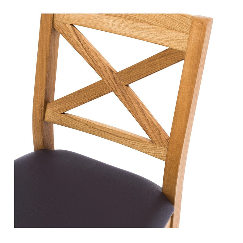 Salisbury Barstool c/w Brown seat pad - Back Order (Due 05/01)