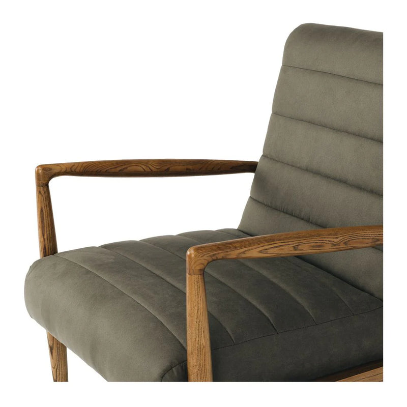Alan Armchair Lichen Green