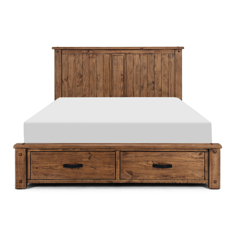 Oberon NZ Queen Bed w/storage