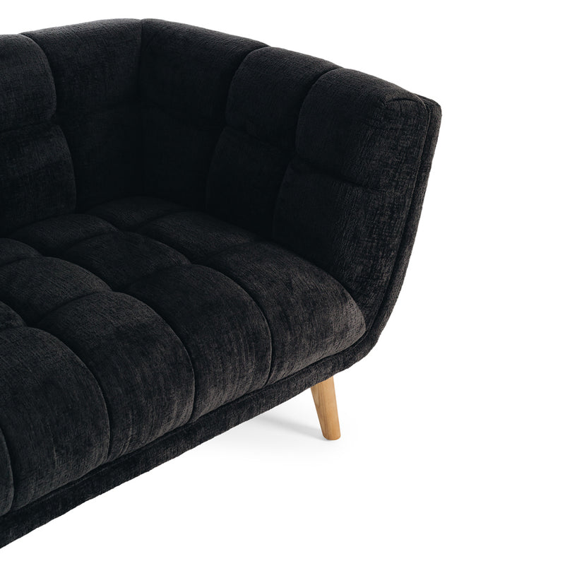 Towelie 3 Seater Panther Black