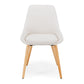 Bari Dining Chair Cream (Oak Leg)