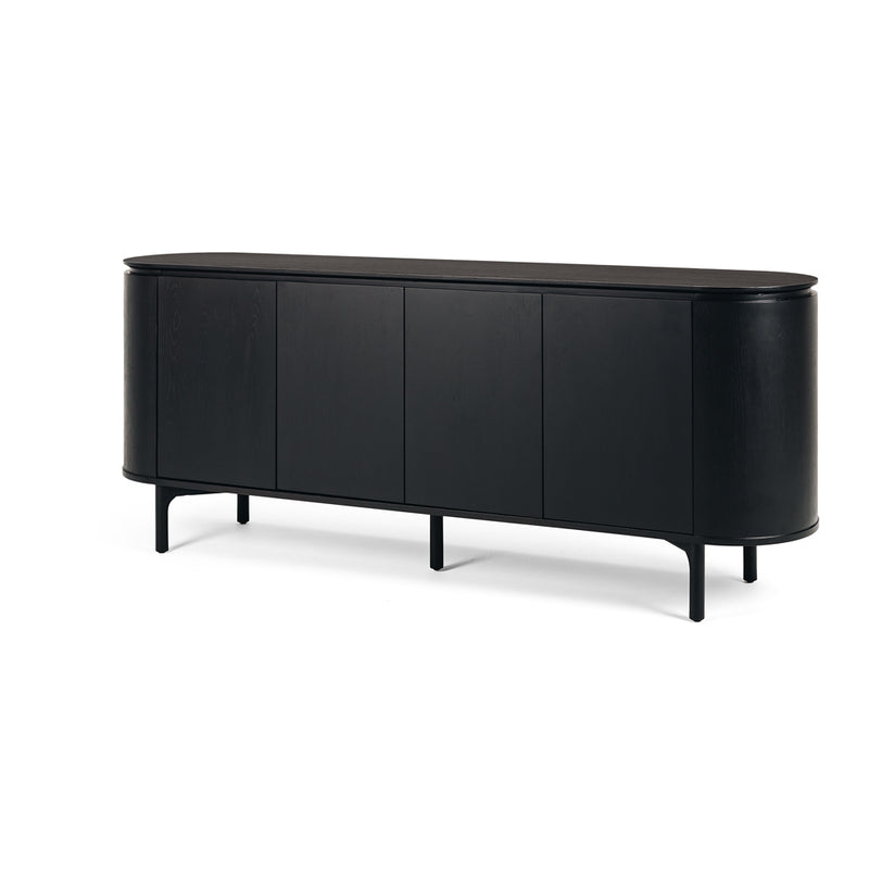 Kontur Sideboard (Black Oak) - (Slight Second)