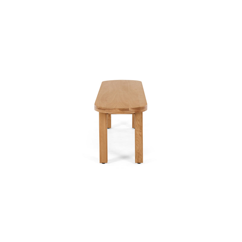 ARC Dining Table 200 (Natural Oak) - FLOOR MODEL + x1 Bench + x4 Wagner Chairs! - PACKAGE DEAL!
