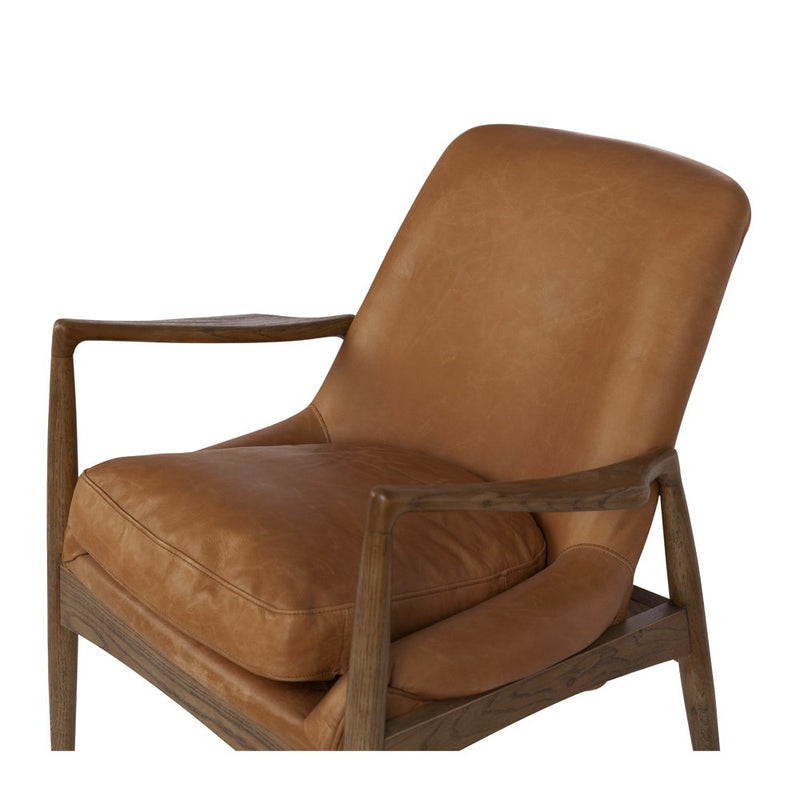 Steiner Armchair Cognac Leather - Back Order (Due 06/12)
