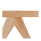 Palma Bench Natural Oak