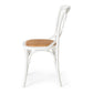 Villa X-Back Chair Aged White Rattan Seat