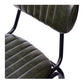 Datsun Barstool Vintage Green PU SH75cm