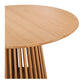 Bur Oak Dining Table 120rd - FLOOR MODEL