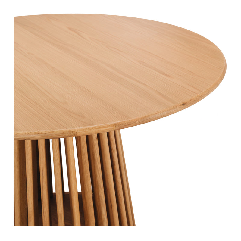 Bur Oak Dining Table 120rd - FLOOR MODEL