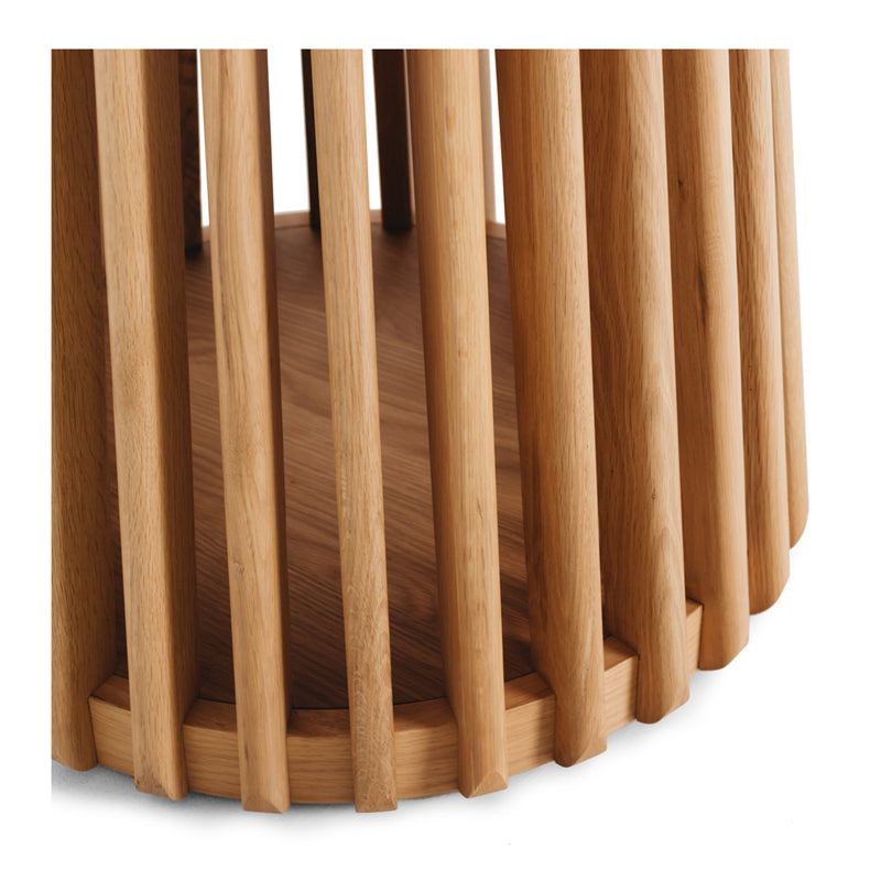 Bur Oak Dining Table 120rd - FLOOR MODEL
