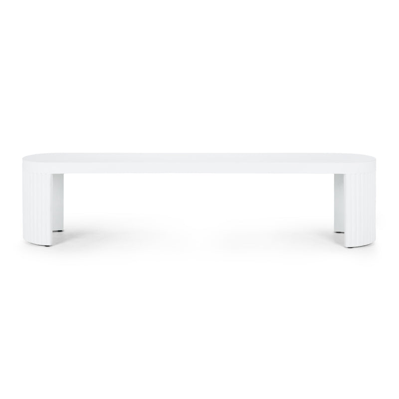 Palisade Concrete Outdoor Bench 200