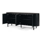 Kontur Sideboard (Black Oak) - (Slight Second)