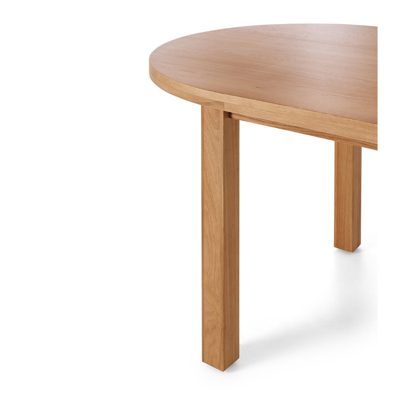 ARC Dining Table 200 (Natural Oak) - FLOOR MODEL + x1 Bench + x4 Wagner Chairs! - PACKAGE DEAL!