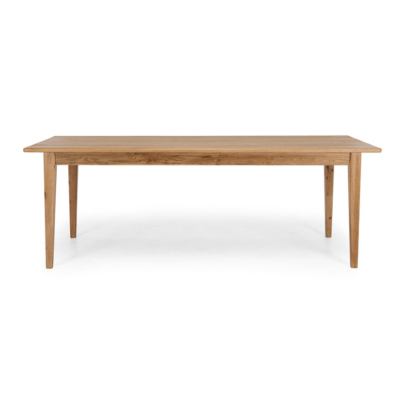 Tuscan Dining Table 220 (Smoked Oak)