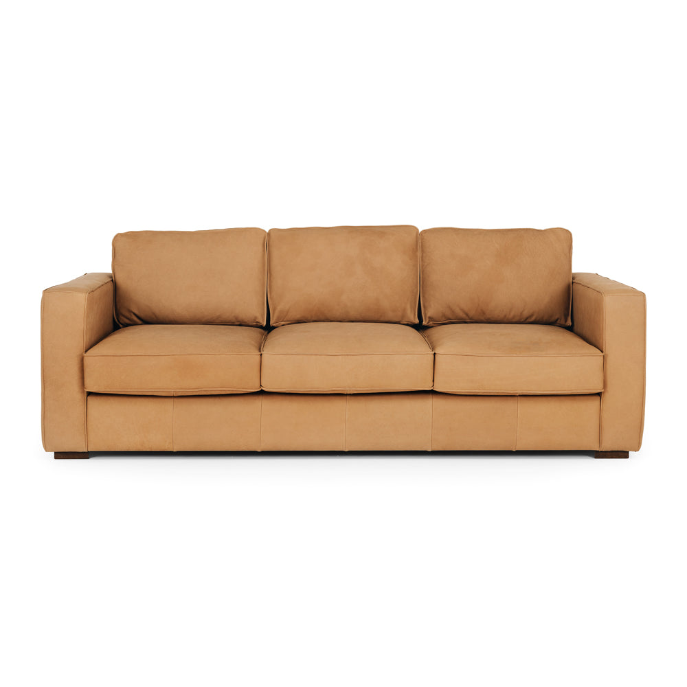 Maury 3-Seater in Tobacco Leather