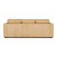 Maury 3-Seater in Ecru Leather