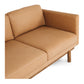 Strada 3-Seater in Tan Leather