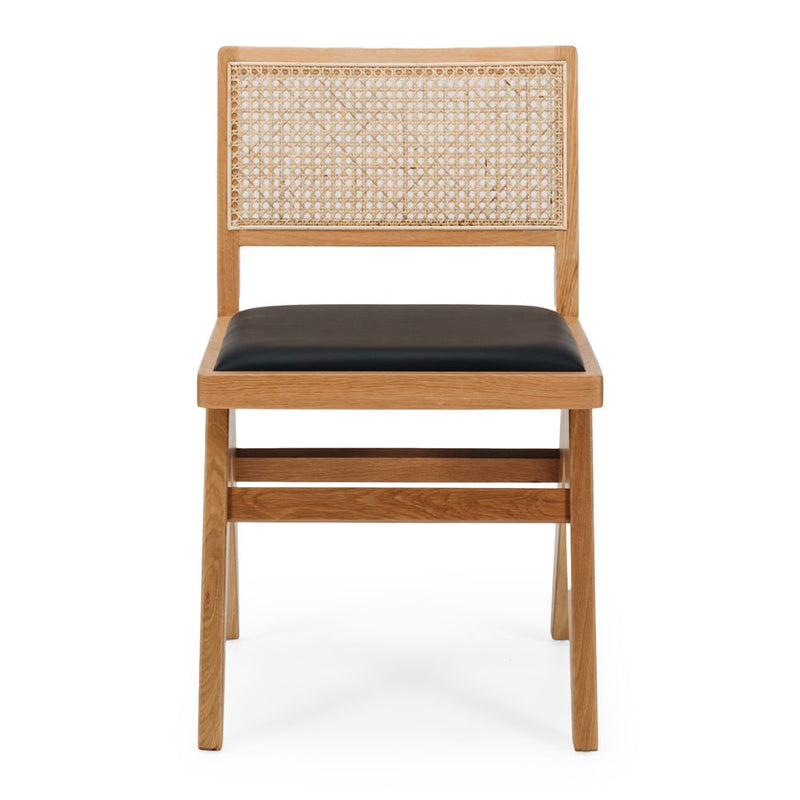Palma Chair Natural Oak PU Seat