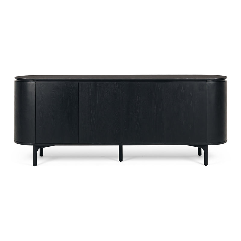Kontur Sideboard (Black Oak) - (Slight Second)