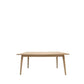 VAASA OAK DINING TABLE - 180CM