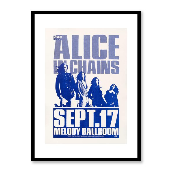 Alice in Chains Framed Print - AIC0001