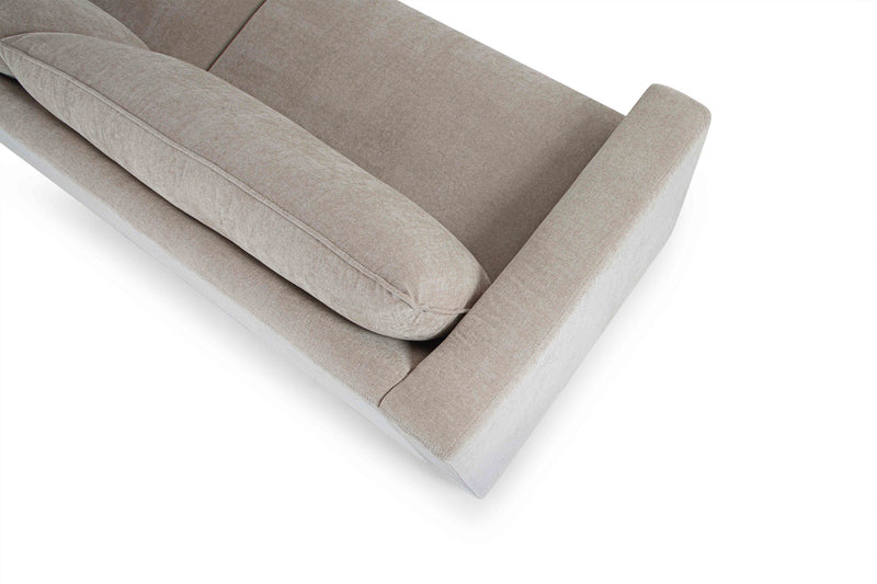 Asha 3 Seater Sofa - Latte