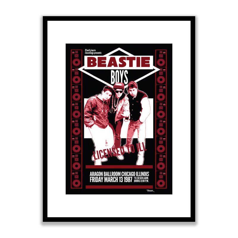 Beastie Boys Framed Print - BB0002