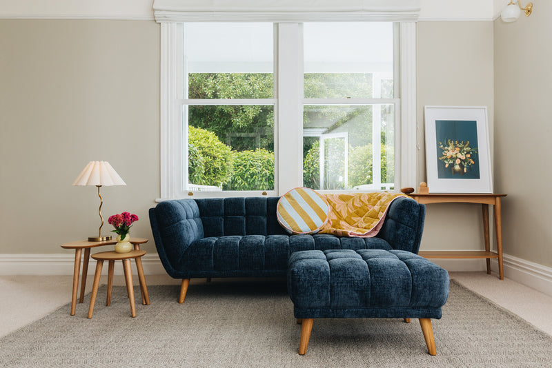 Towelie 3 Seater Indigo Blue