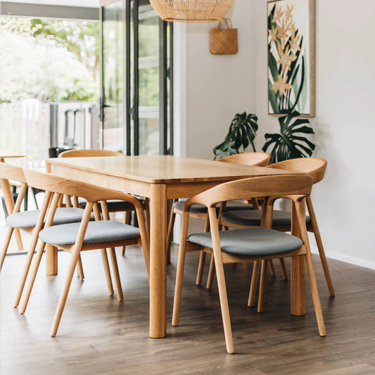 Oliver Floor Model Package Deal! - 1200 Extension table + x4 Wagner or Zurich Chairs!