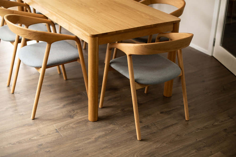 Solid Oak Oliver Dining Table 160x90 - Second