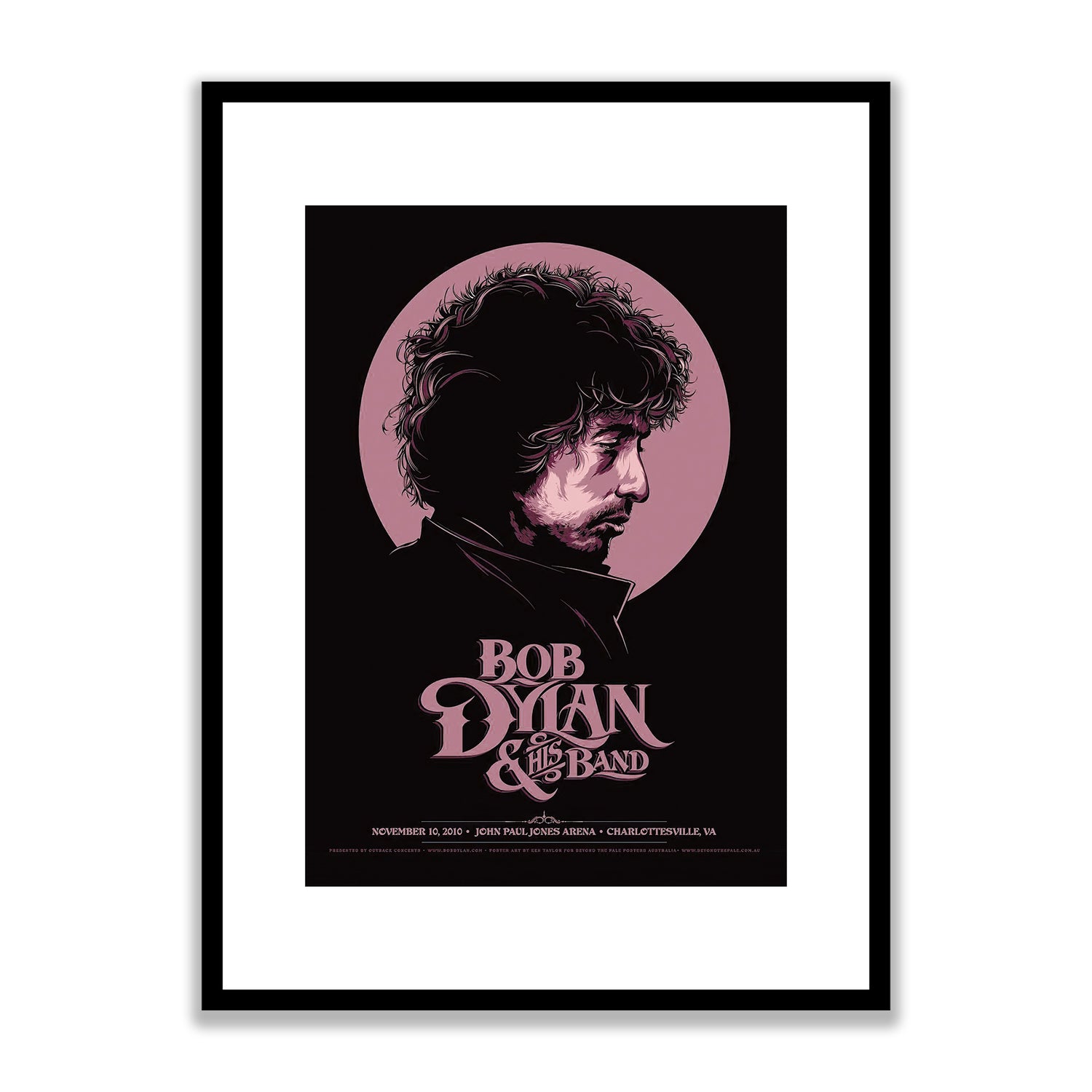 Bob Dylan Framed Print - BD0006