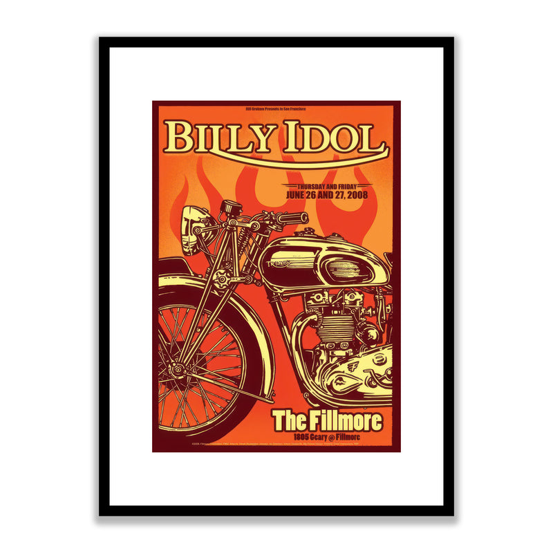 Billy Idol Framed Print