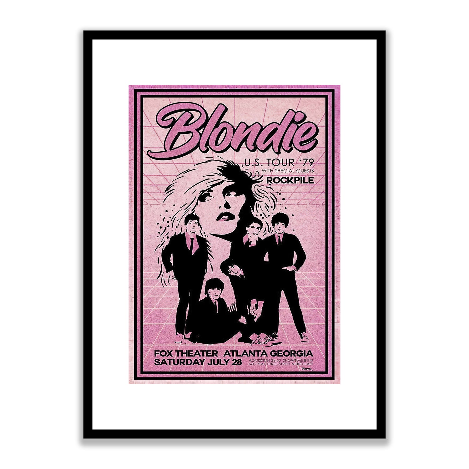 Blondie Framed Print