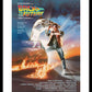 Back to the Future Framed Print