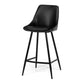 Bari Barstool Black PU