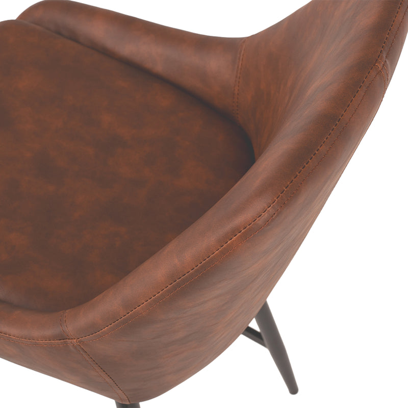 Bari Barstool Saddle PU